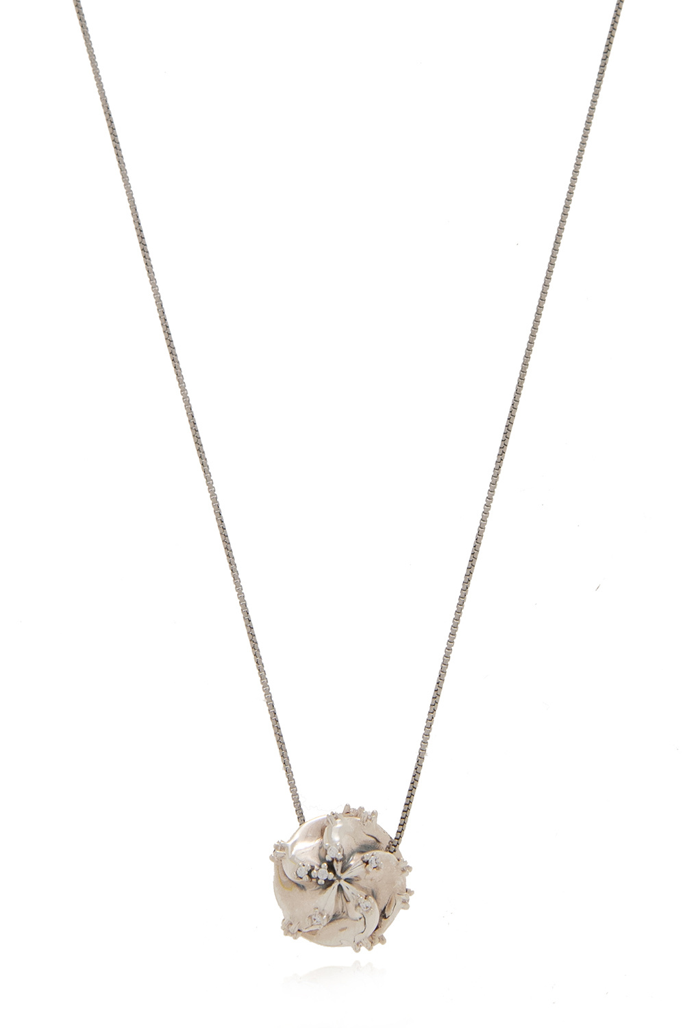 Silver necklace Bottega Veneta 