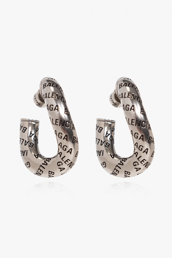 Balenciaga Earrings with logo