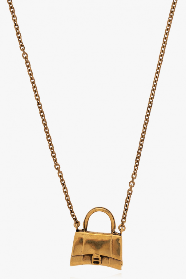 Balenciaga Necklace with ‘Hourglass’ bag charm
