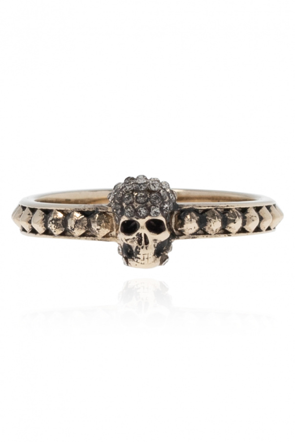 Ring with skull motif od Alexander McQueen