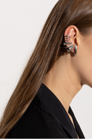Ear cuff with logo od Alexander McQueen