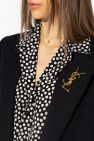 Saint Laurent Logo brooch