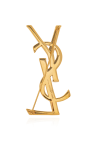 Saint Laurent GOLD Logo brooch