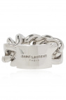 Saint Laurent Sac à main Yves Saint Laurent Muse en fourrure et cuir fauve et marron Café