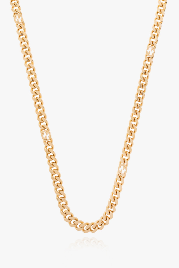 gucci Boost Brass necklace