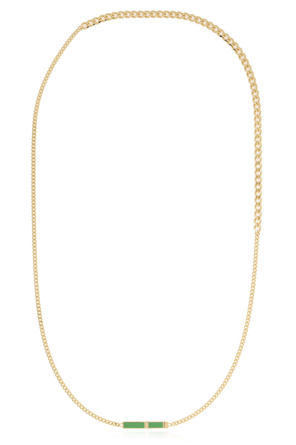 bottega Braun Veneta Silver necklace