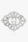 Gucci SILVER Brooch with logo