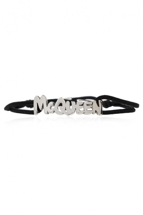 Alexander McQueen alexander mcqueen kids logo print lace up sneakers item