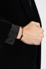 Saint Laurent Leather bracelet with logo