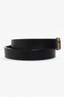 Saint Laurent Leather bracelet with logo