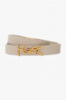 Saint Laurent Leather bracelet with logo