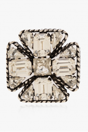 Brooch with crystals od Saint Laurent