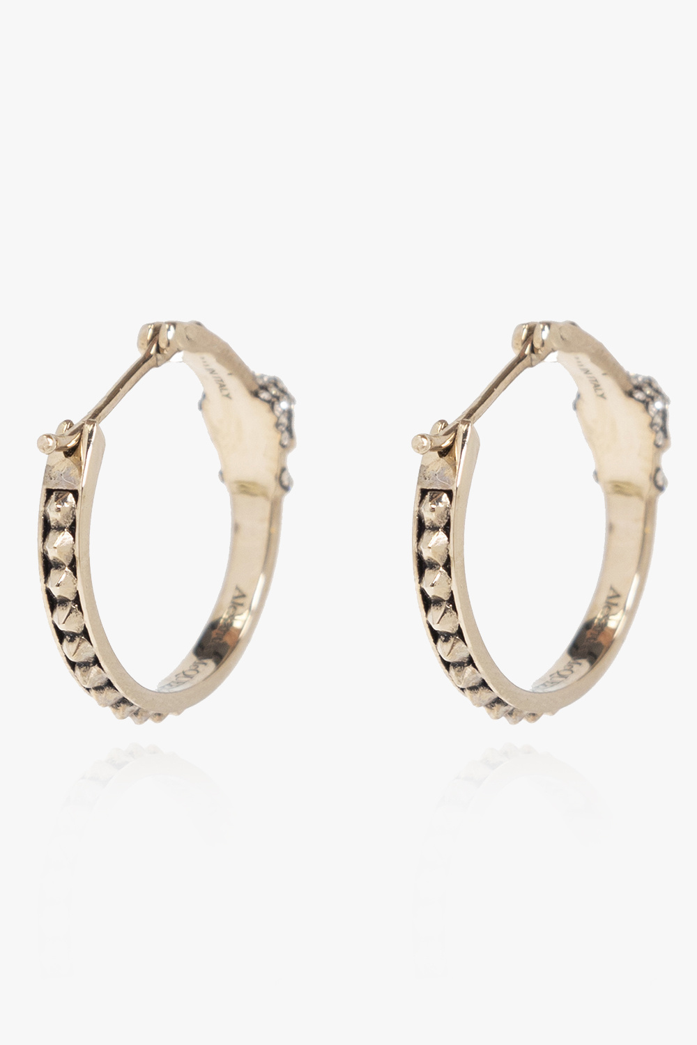 Alexander McQueen Brass earrings