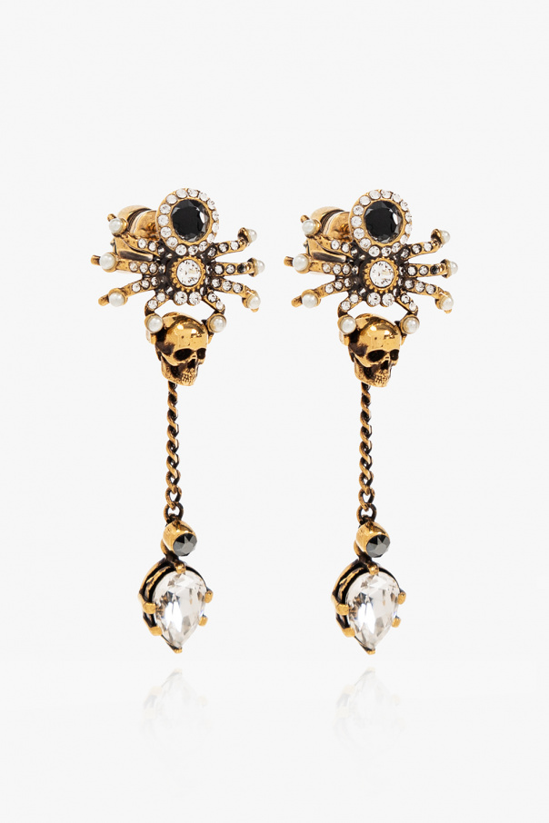 Alexander McQueen Brass earrings