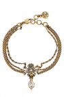 Alexander McQueen GOLD Brass bracelet