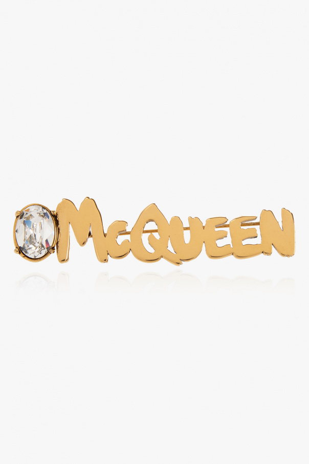 Alexander McQueen Logo brooch
