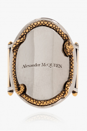Logo ring od Alexander McQueen