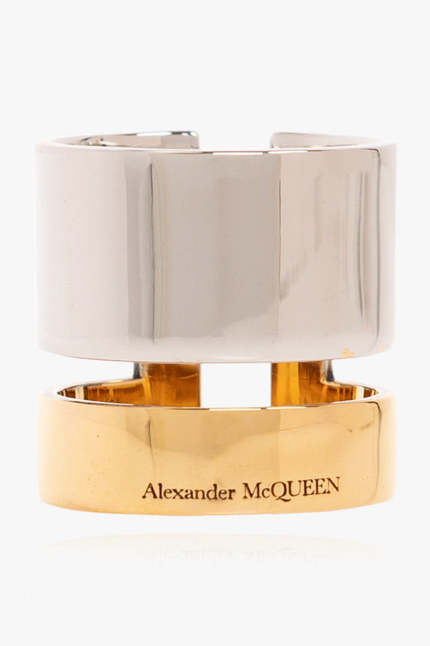 Alexander McQueen Logo ring