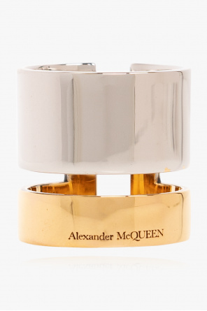 Шикарные женские кроссовки alexander mcqueen light beige patent