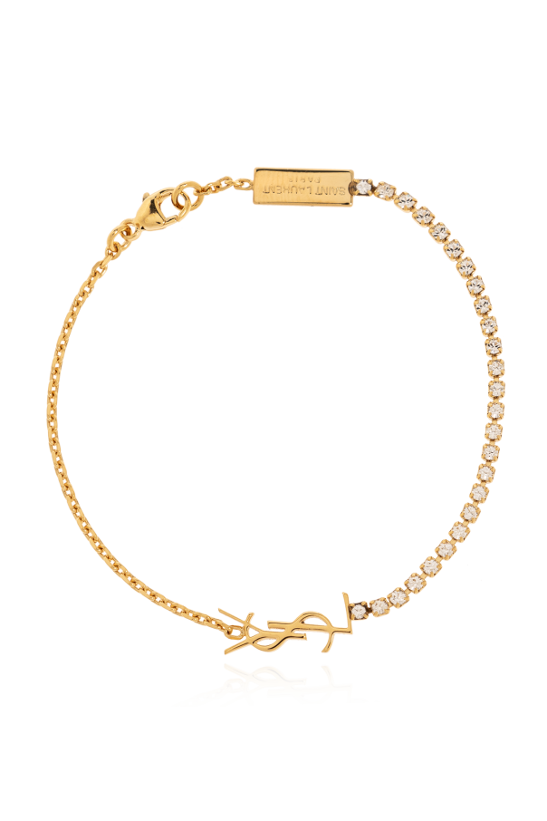Bracelet with logo od Saint Laurent
