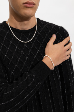 Bracelet with glass pearls od Saint Laurent