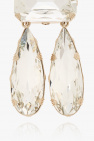 Gucci Clip-on earrings with glossy crystals