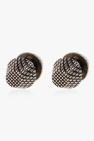 Balenciaga ‘Cagole’ brass earrings