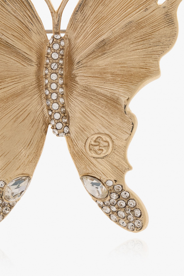 Gucci Butterfly brooch