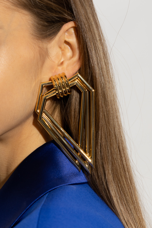 Gucci Geometrical clip-on earrings