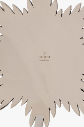 Gucci Fold Brass brooch