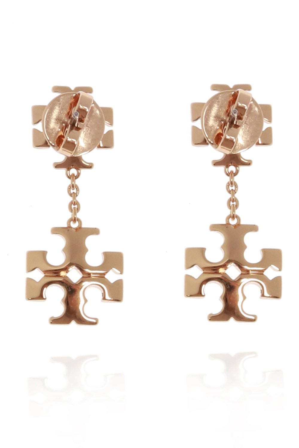 Gold Drop earrings with logo Tory Burch - Vitkac Norway