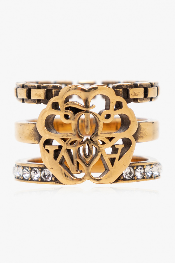Alexander McQueen Embellished ring