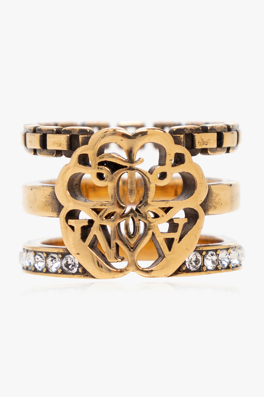 Alexander McQueen Embellished ring