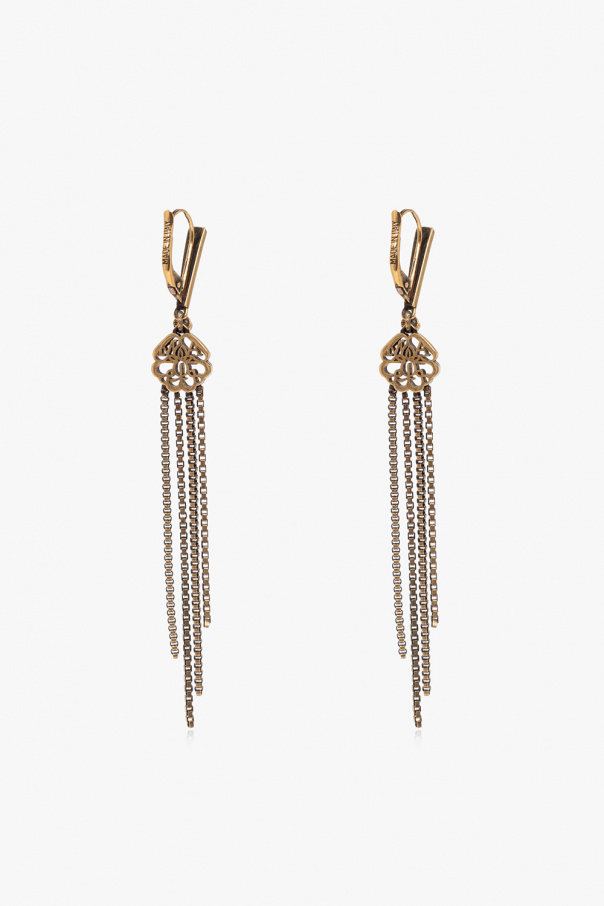 Alexander McQueen Drop earrings with chains