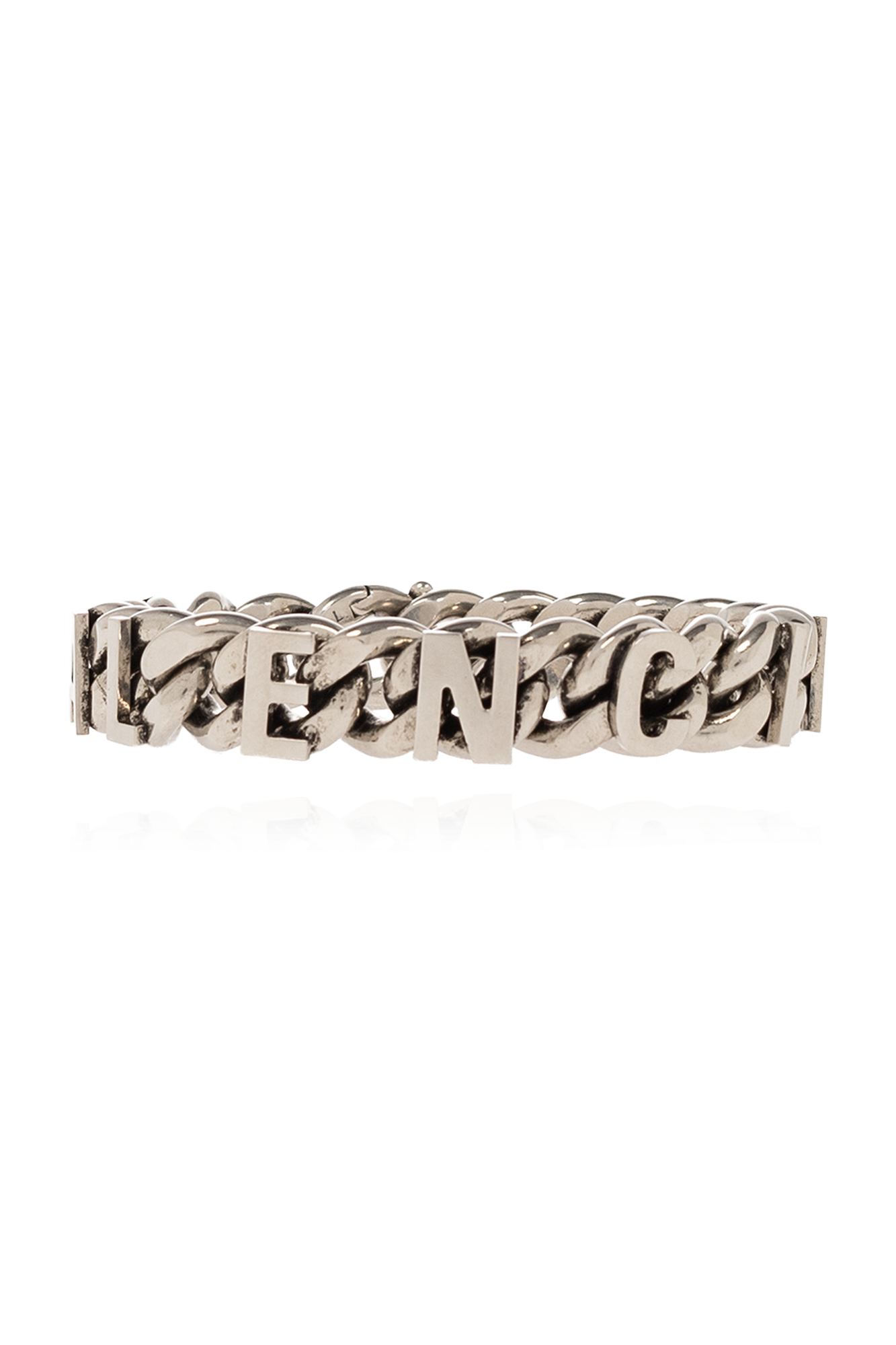 Balenciaga Brass bracelet with logo