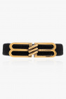 Balenciaga BLACK Hair tie with logo