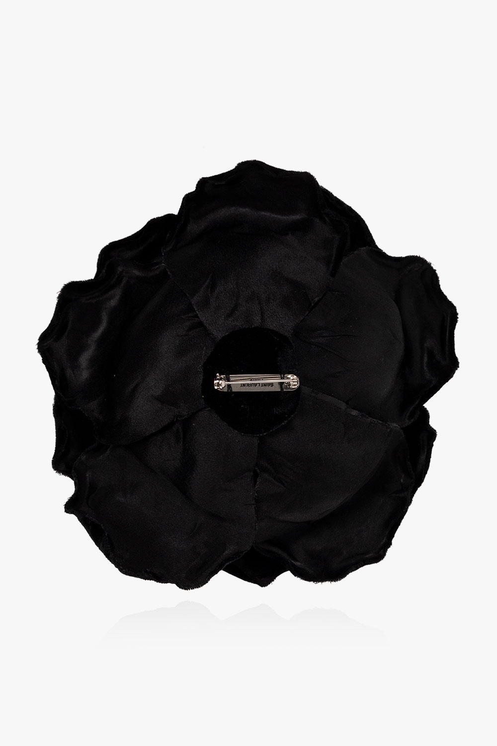 Saint Laurent Flower-shaped brooch