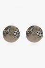 Saint Laurent Rhinestone clip-on earrings