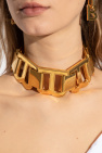 Balenciaga ‘Hourglass XL’ choker with logo