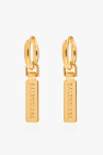 Balenciaga Earrings with logo
