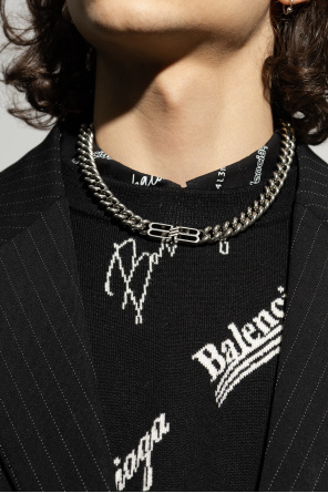 Balenciaga Necklace with logo