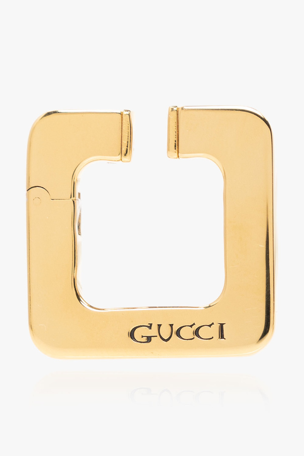 Gold Ear cuff with logo Gucci - Vitkac Norway