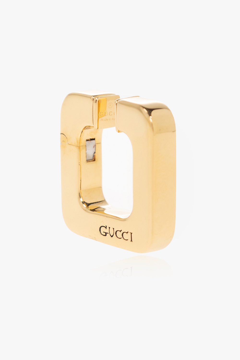 Gucci branding on temples - Gold Ear cuff with logo Gucci -  InteragencyboardShops HK