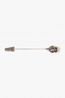 Alexander McQueen SILVER Brass tie pin