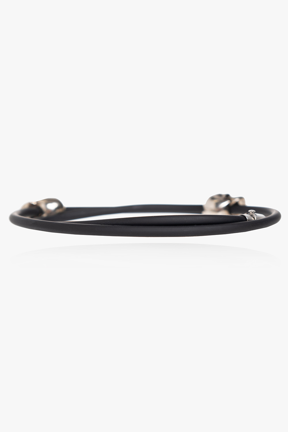 Alexander McQueen Rubber bracelet with skull motif