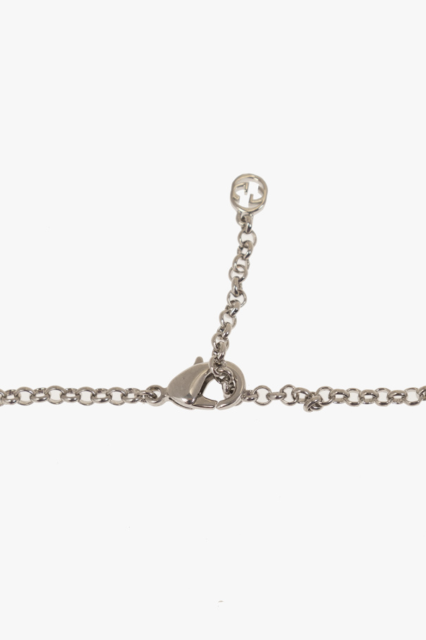 Gucci Link To Love Chain Earrings With Gucci Bar