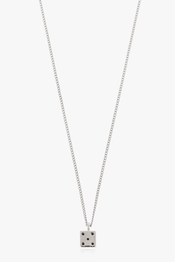 Saint Laurent Brass necklace with pendant