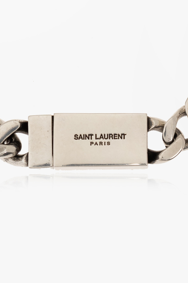 Saint Laurent Mosiężna bransoleta