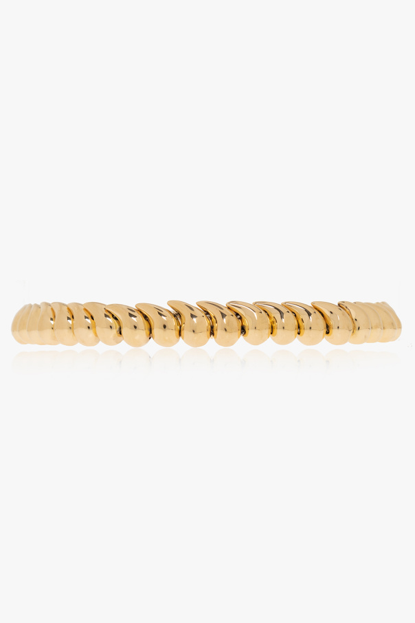 Bottega gold-plated Veneta Chain choker