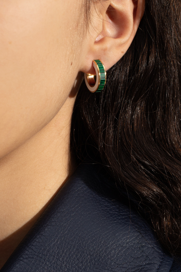 Bottega Green Veneta Hoop earrings